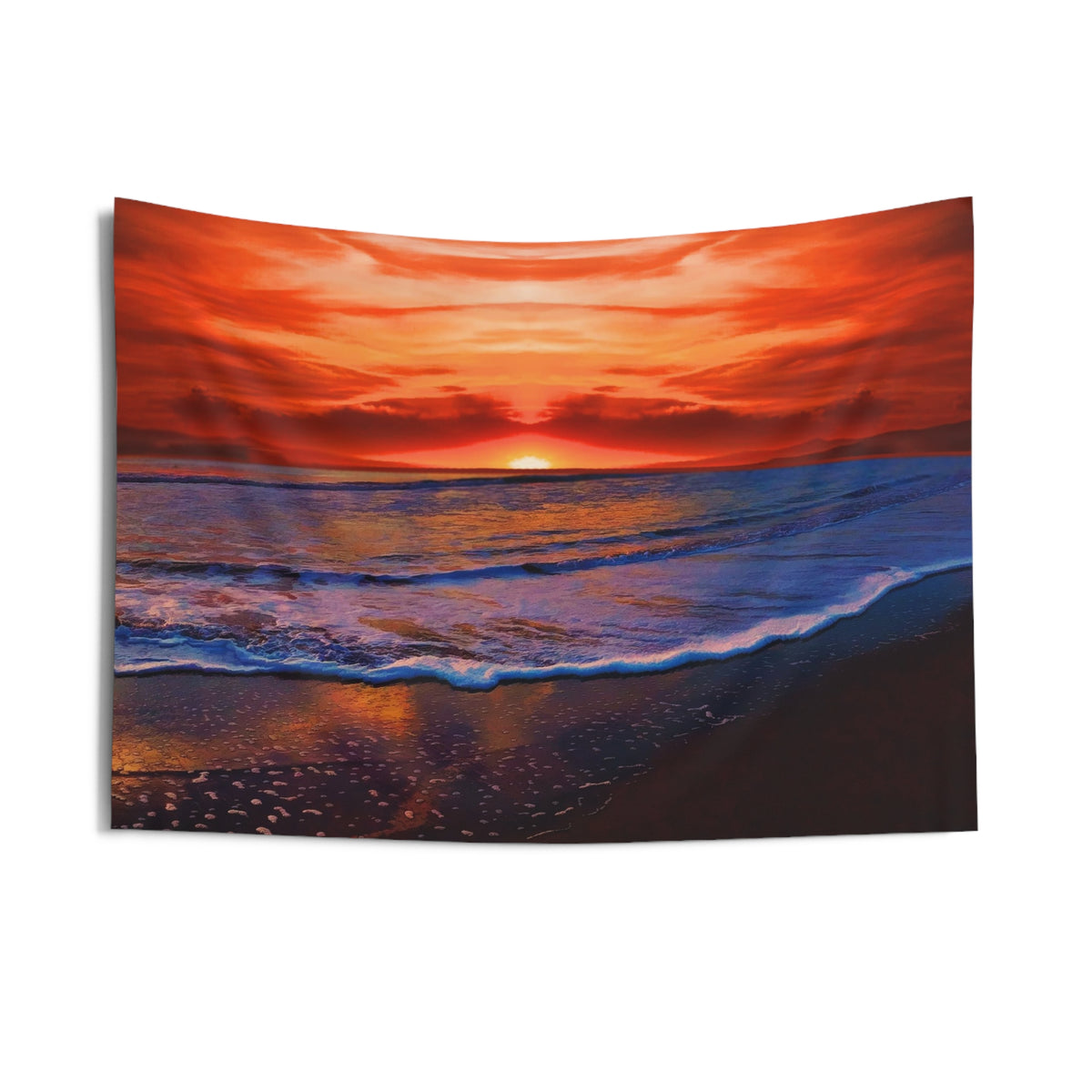 Beach Sunrise Tapestry