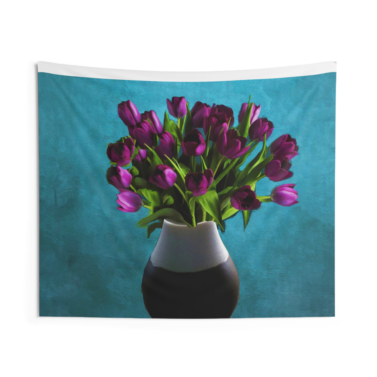 Purple Flowers Tapestry
