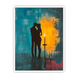 Candle Light 1 Framed Print