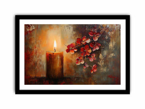 Candle Light 5 Art Print