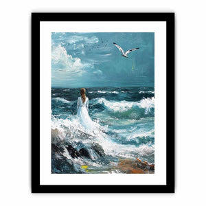 Sea Walk Art Print
