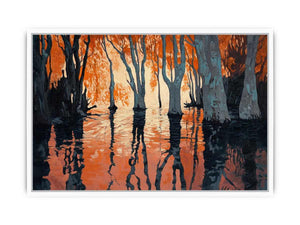 Red River Framed Print