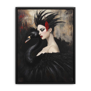 Swan Painting