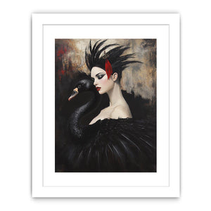 Swan Streched canvas