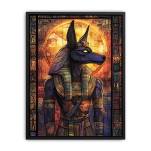 Egyptian Anubis Painting
