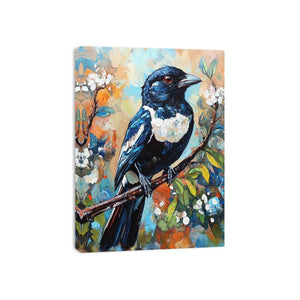 Australian Magpie Canvas Print