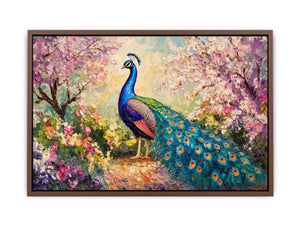 Magestic peacock Poster