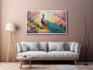 Magestic peacock