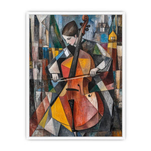 melodic way Framed Print