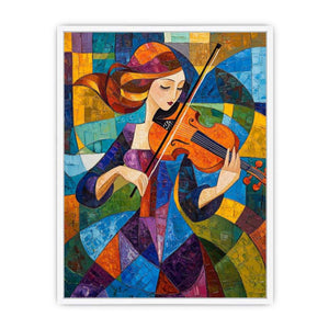 melodic Framed Print