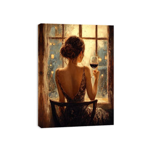wiating for you Canvas Print