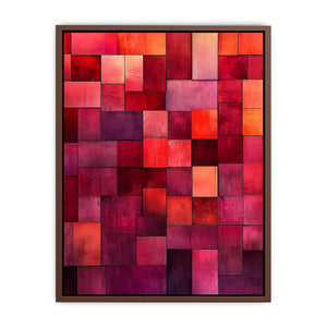Purple Blocks Poster