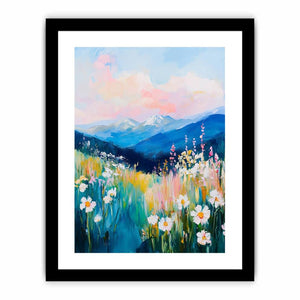 Pasterl landscape Art Print