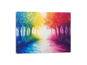 Colorfull Trees 11 Canvas Print