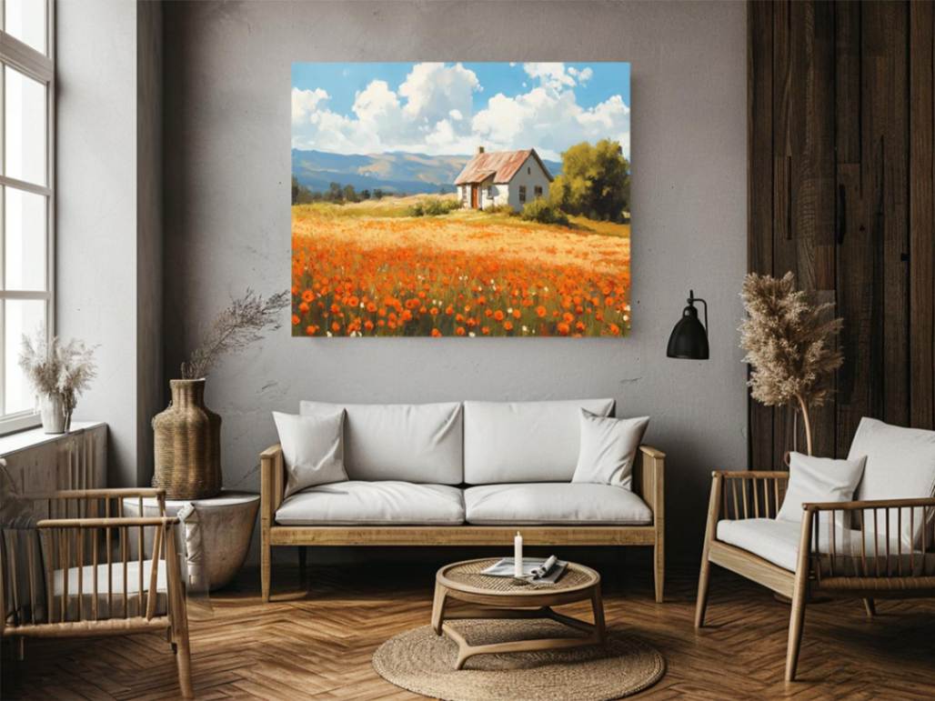 Poppies Landscape