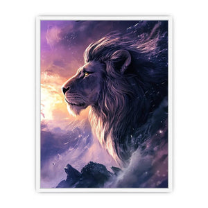 Lion 21 Framed Print