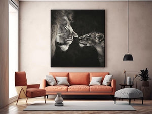 Playful Lion