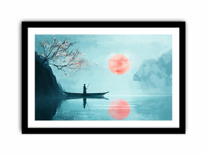 Pink Moon Art Print