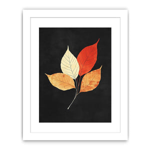elementary leaf Streched canvas
