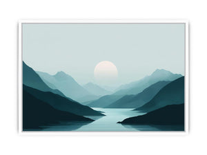 Wow Valley Framed Print
