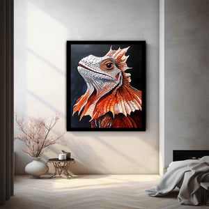 Frilled Neck Lizard