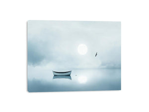 canoe Canvas Print