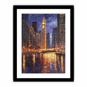 Night Light Art Print