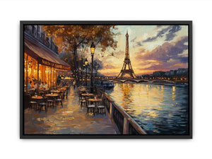 Paris riverside Painting