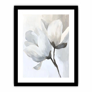 White Petals Art Print