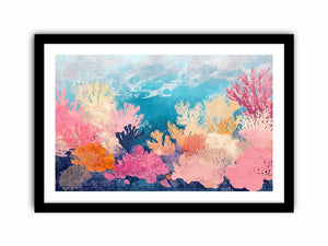 rainforests of the sea Art Print