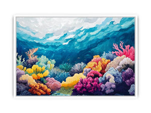 loved this Reef, Framed Print
