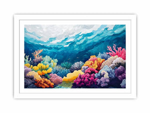 loved this Reef, Streched canvas
