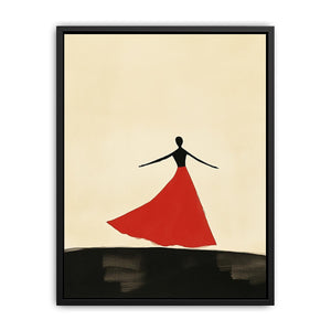 She danced Painting