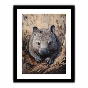 Wombat Art Print