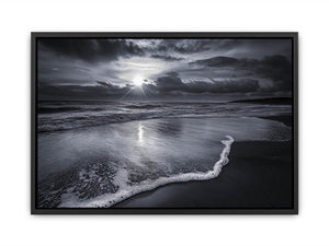 monochrome beach Painting
