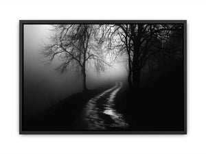 monochrome path Painting