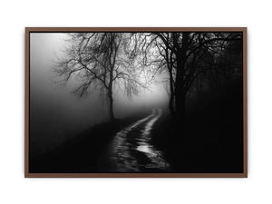 monochrome path Poster