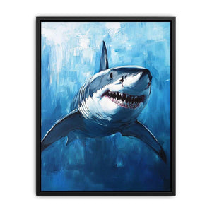 Great White Shark Painting