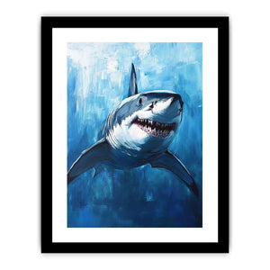 Great White Shark Art Print