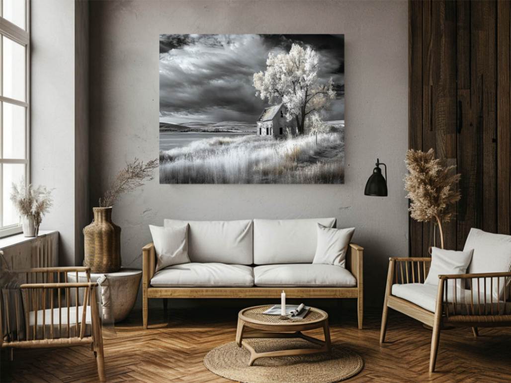 monochrome Barn
