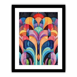Symphony of Lines Art Print