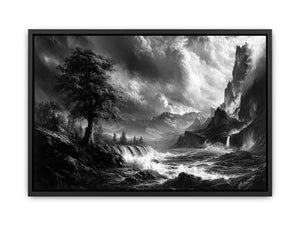 Monochrome Landscape Painting