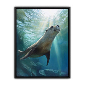 Australian Sea Lion Painting