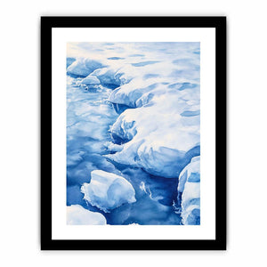 Icy Whispers Art Print