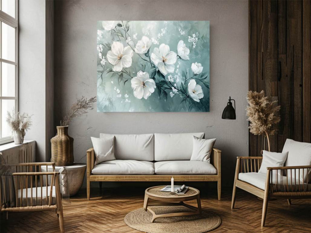 Flourish in White