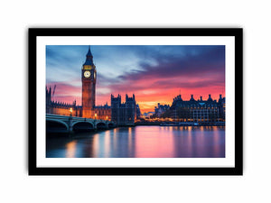 London Lights Art Print