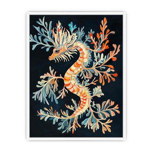 Leafy Sea Dragon Framed Print