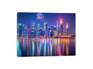 Singapore Serenade Canvas Print