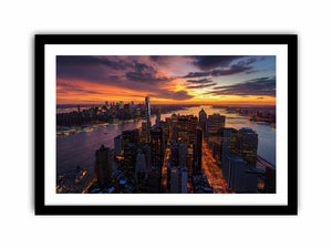 Lower Manhattan Art Print