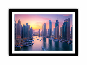 Dubai Mirage Art Print